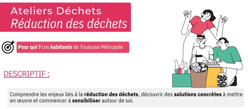 Ateliers Réduction des déchets