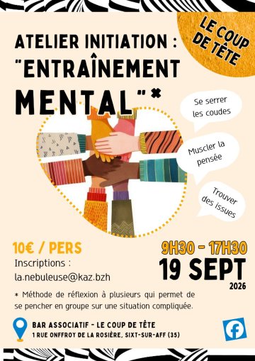 Atelier d'initiation à l'Entraînement Mental