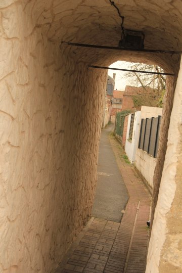 Circuit par les ruelles des anciens quartiers de mulquiniers.