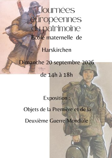 Exposition: Objets de la première et deuxième guerre mondiale
