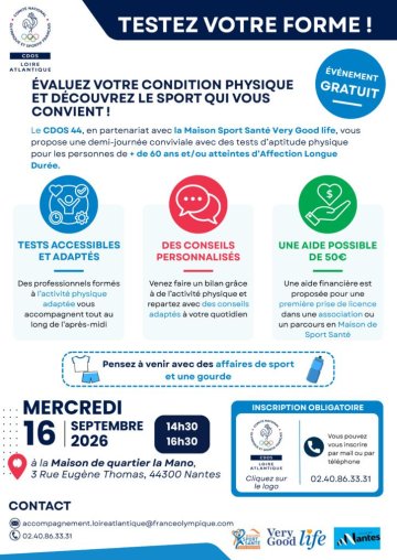 Sport seniors : testez votre forme !