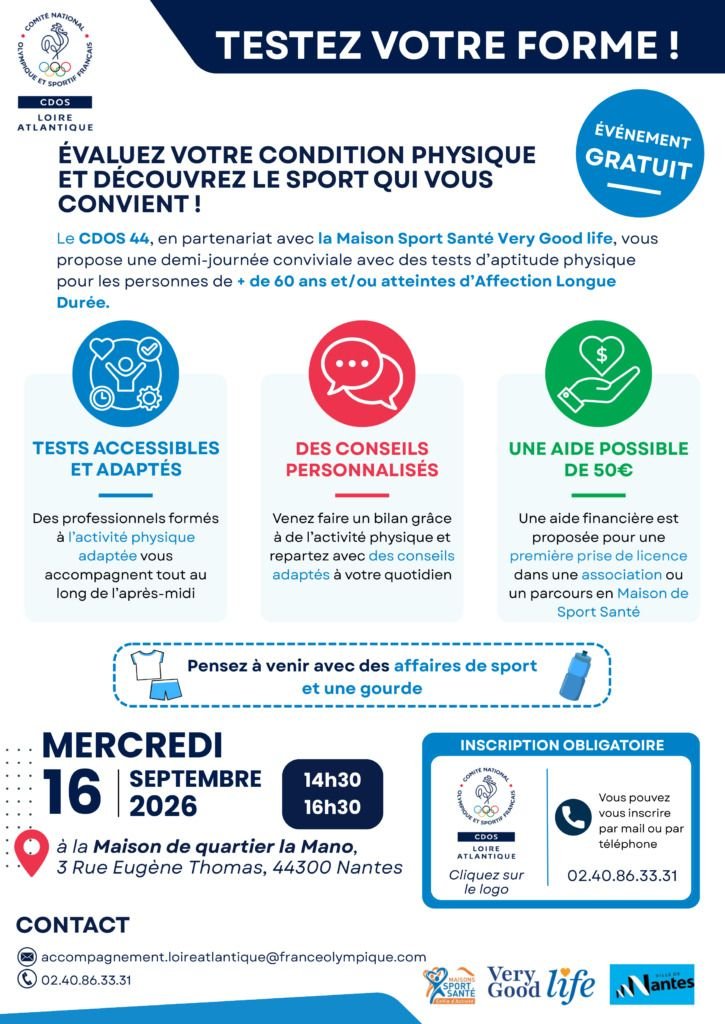 Sport seniors : testez votre forme !
