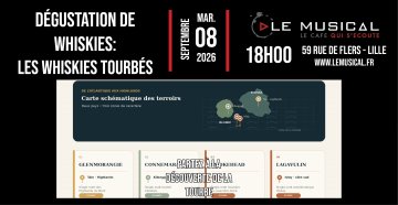 Dégustation de whiskies: Les tourbés