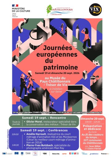 Journées Européennes du Patrimoine au Musée du Pays Châtillonnais - Trésor de Vix