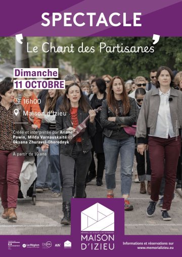 Spectacle en déambulation • Le Chant des partisanes