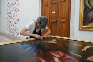 Visite commentée « La restauration des œuvres au Hiéron »