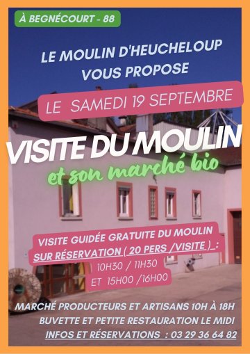 Visite guidée d'un Moulin