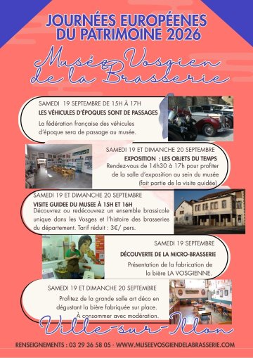 Visite guidée du Musée Vosgien de la Brasserie