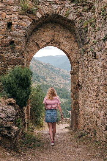 Visite libre du château de Lordat