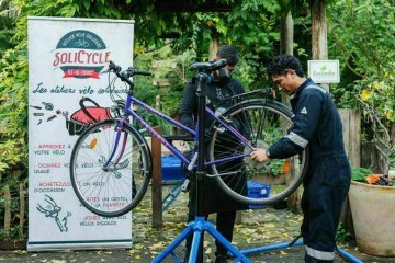 Atelier vélo : diagnostic, petite réparation et sensibilisation à la pratique du vélo