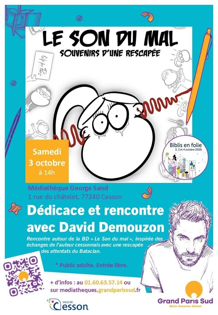 Dédicace et rencontre avec David Demouzon