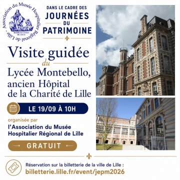 JEP : Visite de l'ancien Hôpital de la Charité de Lille