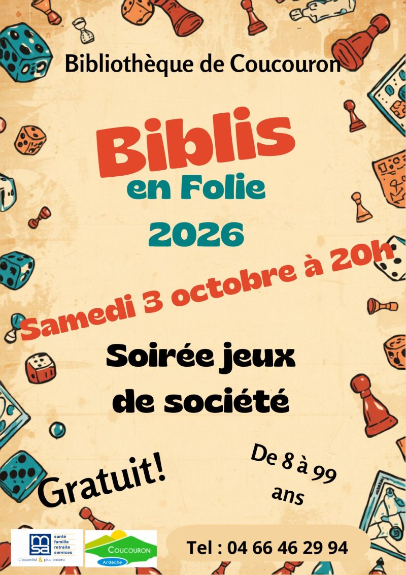 Soirée jeux de société