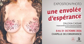 Octobre rose - Exposition et conférence d'Alexia Cassar