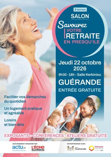 Salon "Savourez votre retraite en Presqu'île"