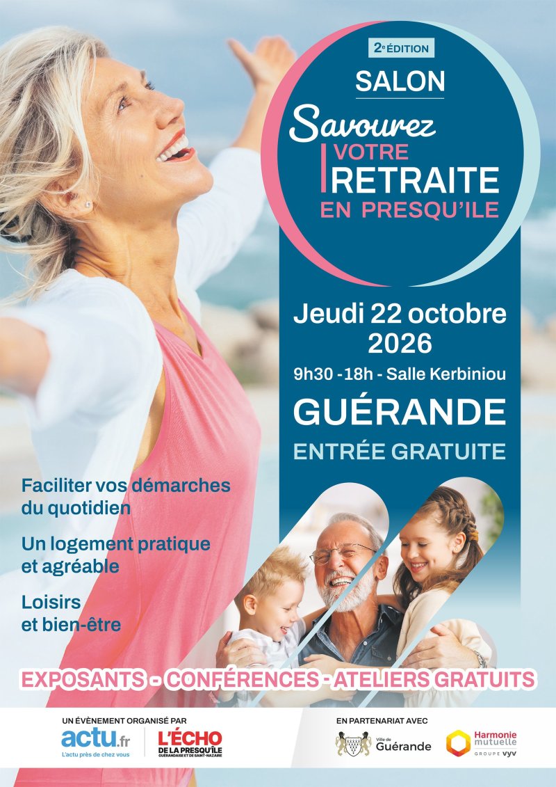 Salon "Savourez votre retraite en Presqu'île"