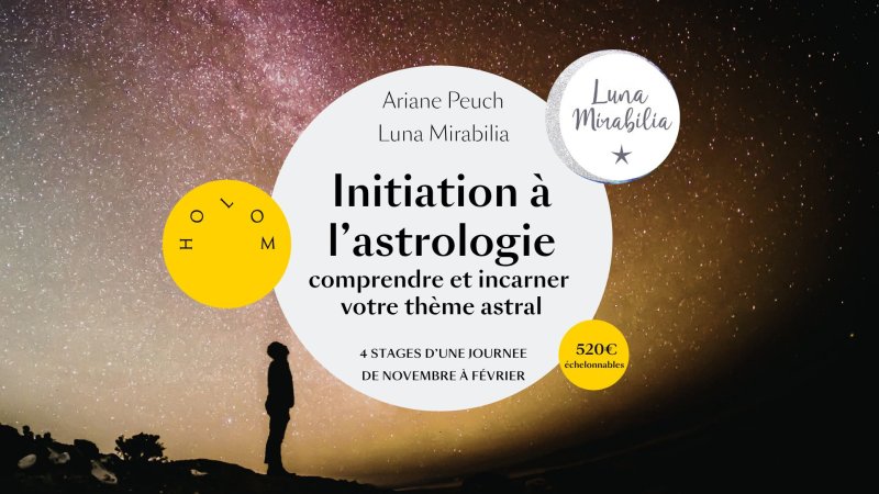 Initiation à l'astrologie : viens apprendre les bases de manière ludique