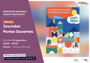 Rencontre habitat participatif : spéciale Journées Portes Ouvertes