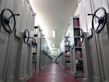 Visite des coulisses de la bibliothèque