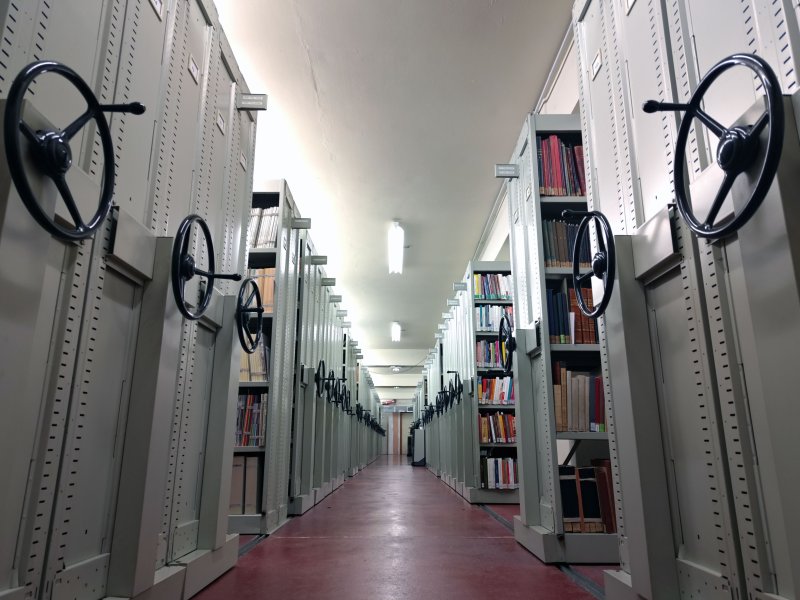 Visite des coulisses de la bibliothèque