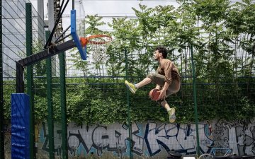 Atelier cirque et basket-ball — PARIS 14