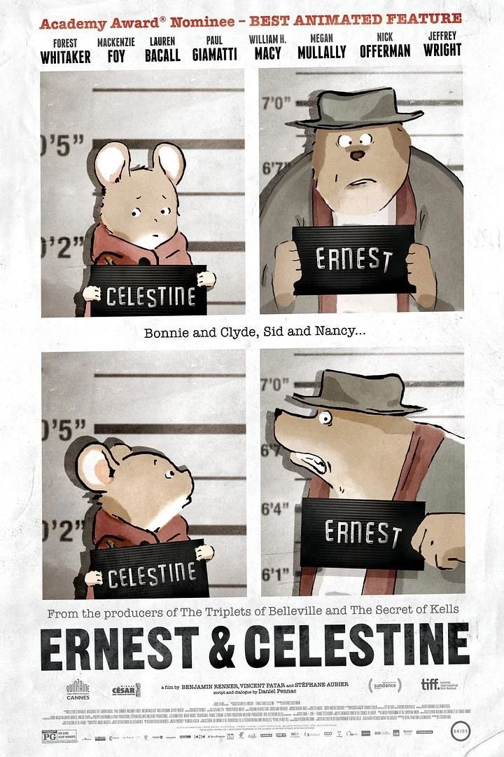 Cinémaginaire: Ciné Nins  Ernest et Célestine