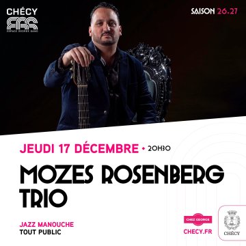 MOZES ROSENBERG TRIO - SAISON CULTURELLE 26/27