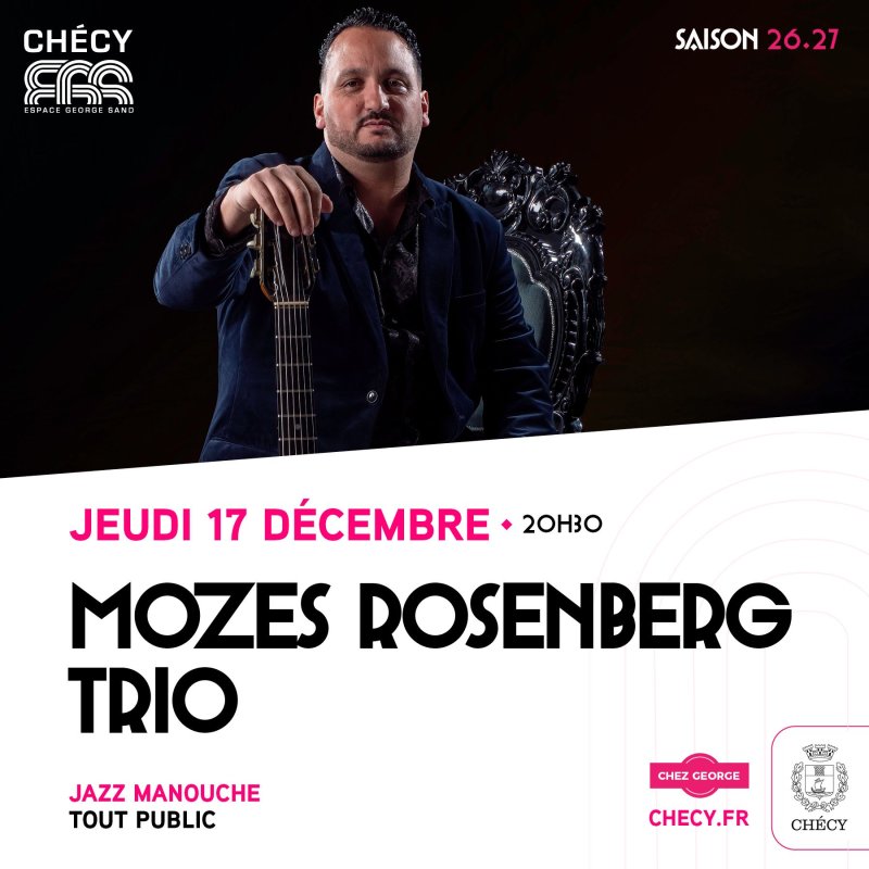 MOZES ROSENBERG TRIO - SAISON CULTURELLE 26/27