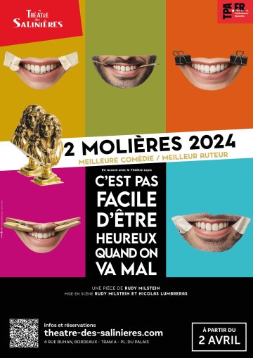 Spectacle : C'est pas facile d'être heureux quand on va mal