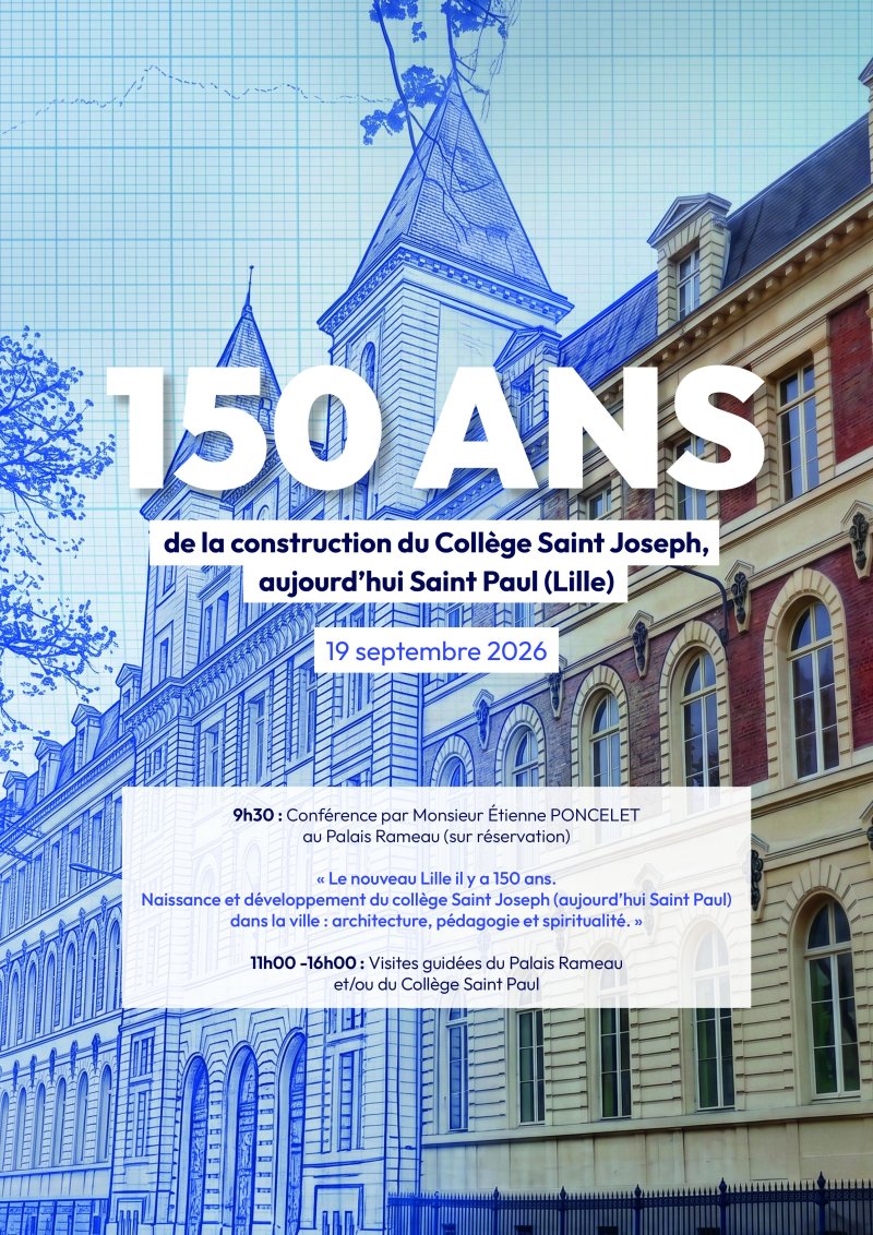 150 ans de la construction du collège Saint Joseph, aujourd'hui Saint Paul