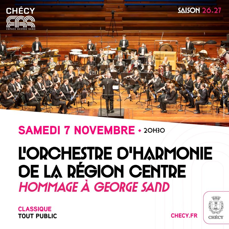 L’ORCHESTRE D’HARMONIE DE LA RÉGION CENTRE - SAISON CULTURELLE 26/27