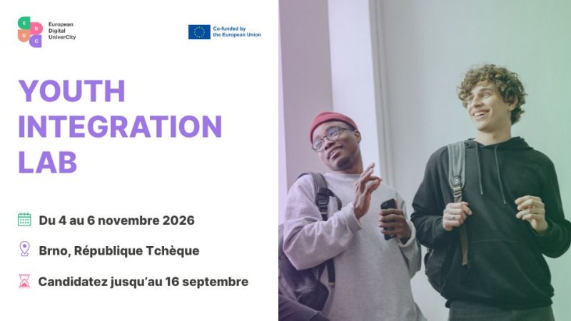 Participez à la 6ᵉ édition du Youth Integration Lab en République tchèque avec l’Université européenne EDUC