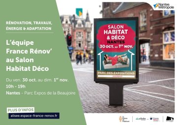 L'équipe France Rénov' au salon Habitat Déco