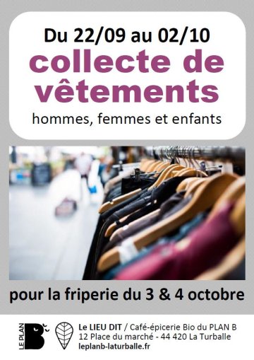 Collecte de vêtements