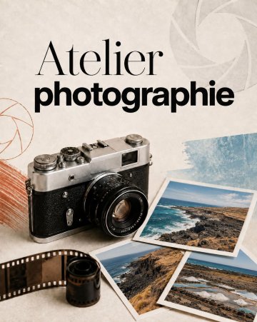 Atelier de photographie "La Pointe au sel au fil du temps"