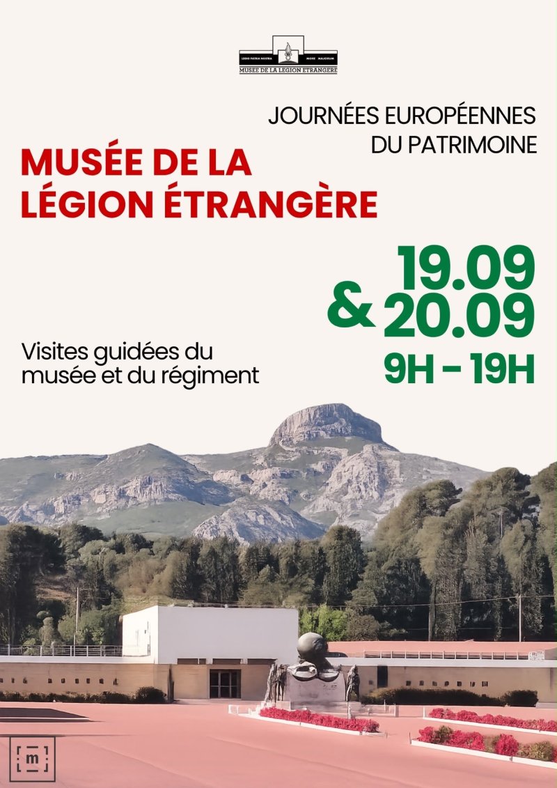 Visite du quartier Vienot à la Légion étrangère