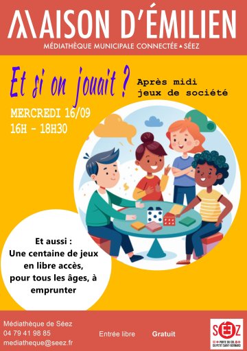 Après midi jeux pour tous