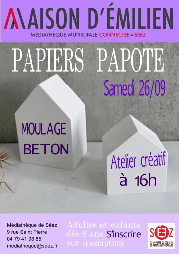 Atelier créatif