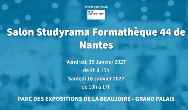 Salon Studyrama Formathèque de Nantes