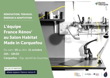 L’équipe France Rénov’ au salon Habitat Made in Carquefou