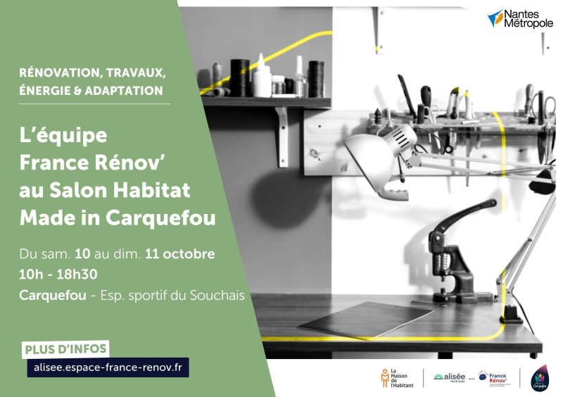 L’équipe France Rénov’ au salon Habitat Made in Carquefou