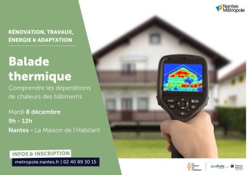 Balade thermique : comprendre les déperditions de chaleurs des bâtiments