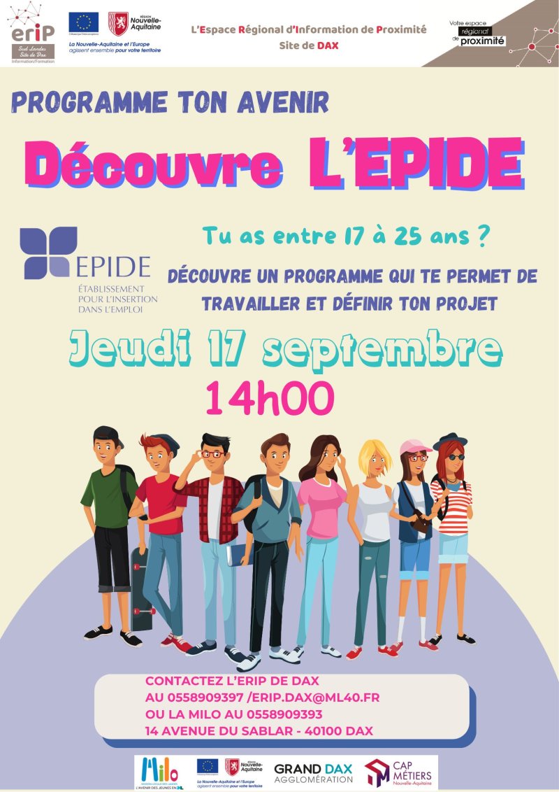Découvre l'Épide de Bordeaux