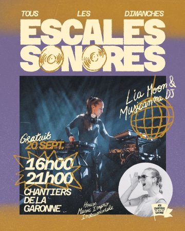 Les Escales Sonores House Music Impro instrumentale aux Chantiers de la Garonne