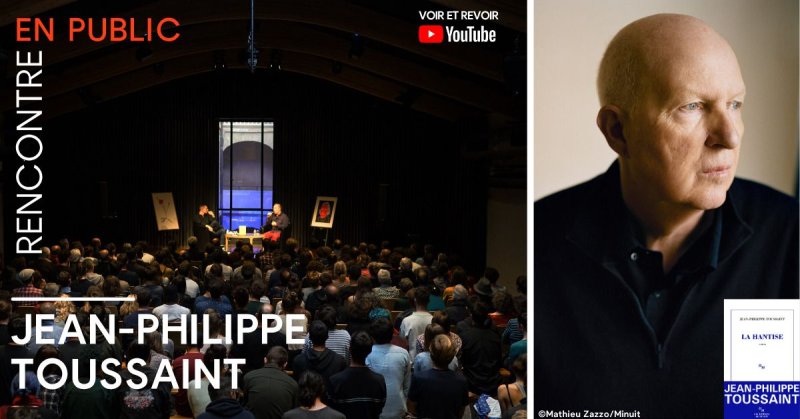 Rencontre avec Jean-Philippe Toussaint