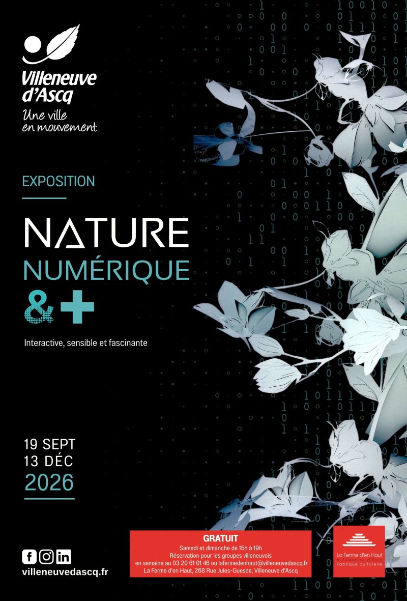 Exposition collective "Nature numérique &+" avec Les Yeux d'Argos et Scenocosme
