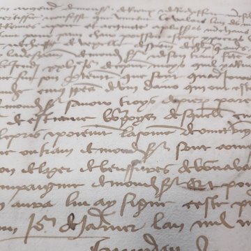 Déchiffrer les écritures anciennes (niveau intermédiaire)