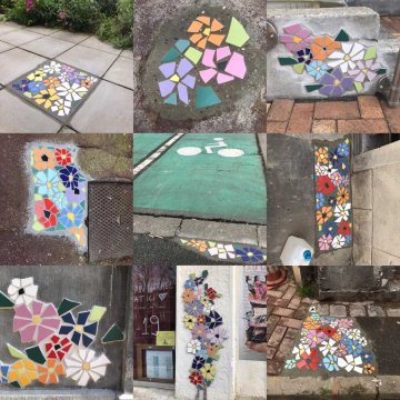 Ateliers créatifs Sublimer les failles de notre environnement avec Aude Cacheux, artiste plasticienne et Patricia Zygomalas, artiste mosaïste