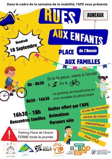 Rue aux enfants, place aux familles à Agneaux (50)