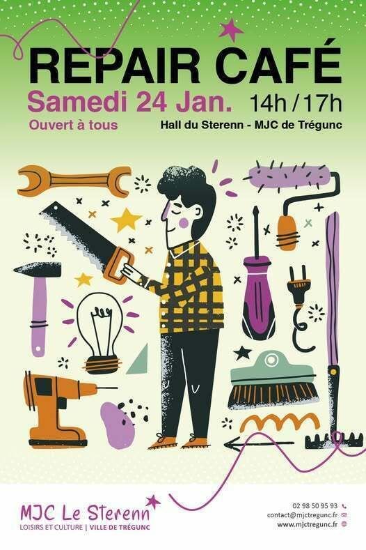 Réunion de rentrée du Repair café de Trégunc